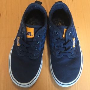 Toddler boys Vans size 12